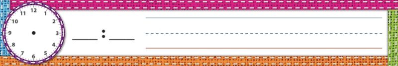 Burlap Stitched Pocket Chart Inserts