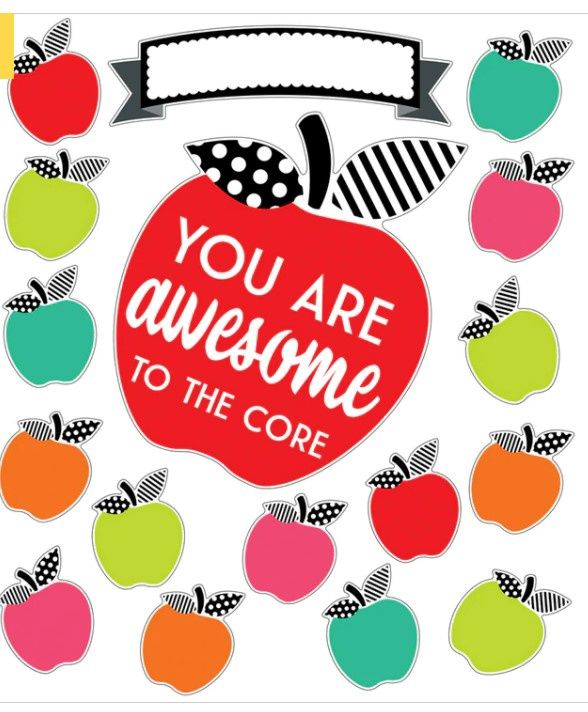Black, White &amp;amp; Stylish You Are Awesome to the Core BBS