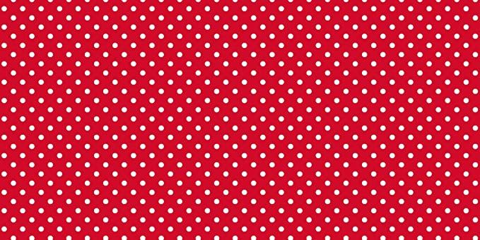 Fadeless Roll 48x12 Dots Red/White