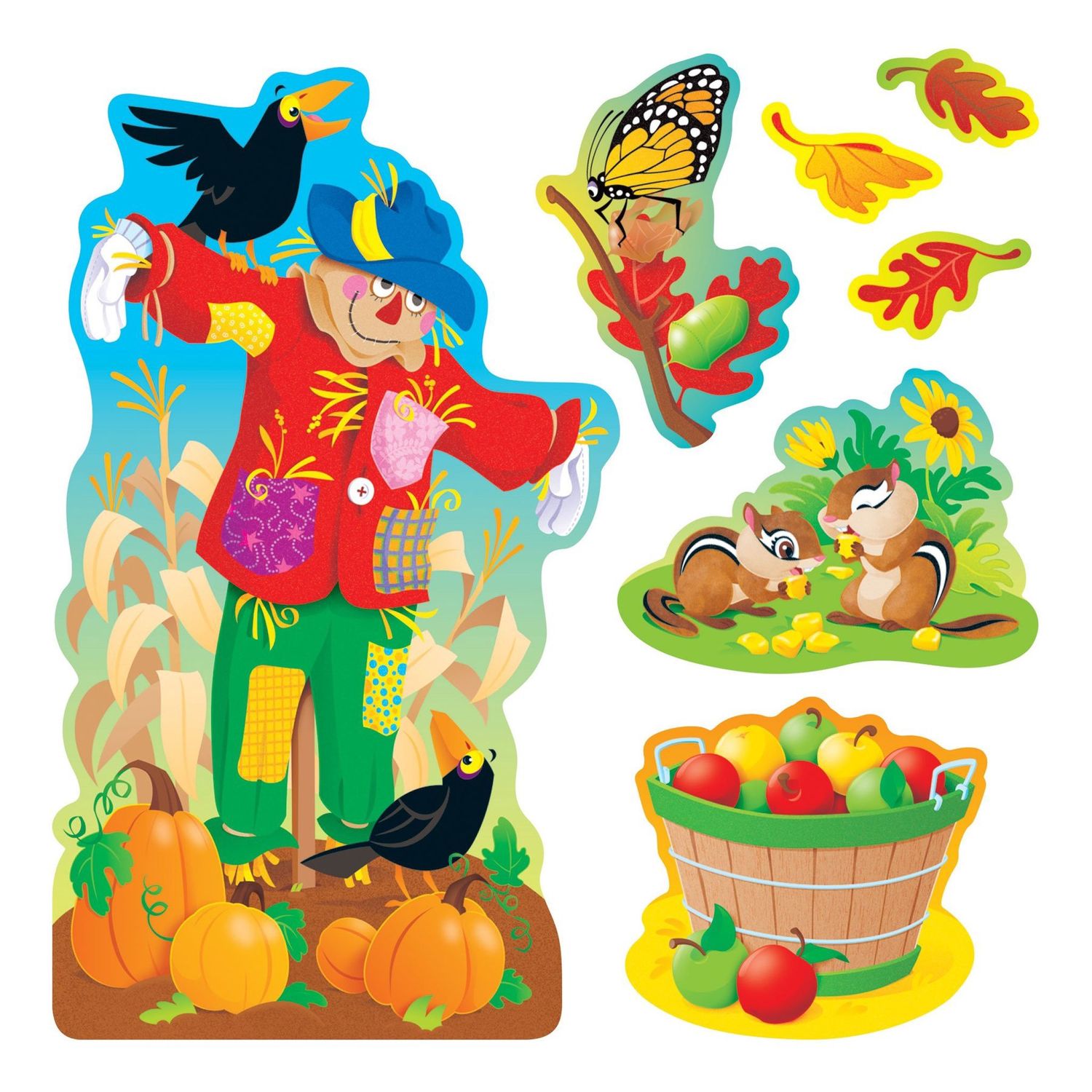 Fall Things Bulletin Board Set