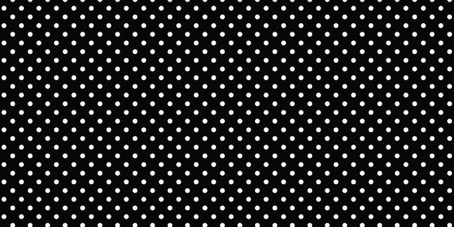 Fadeless Roll 48x12 Dots Black/White
