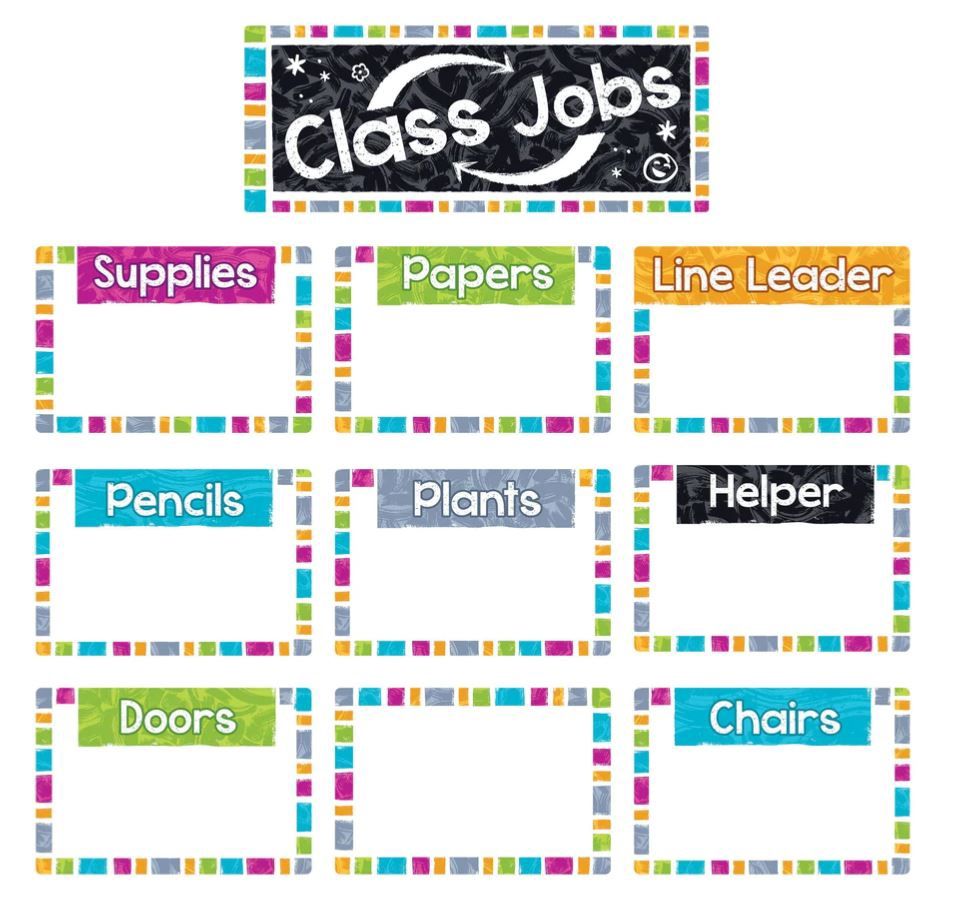 Color Harmony Class Jobs Wipe Off Mini BBS