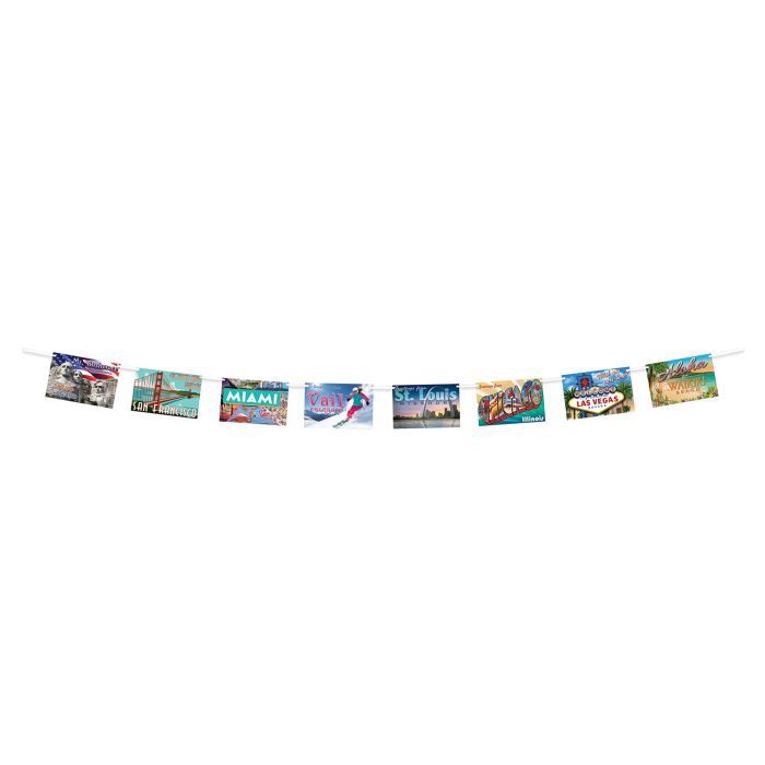 Travel America Postcard Streamer