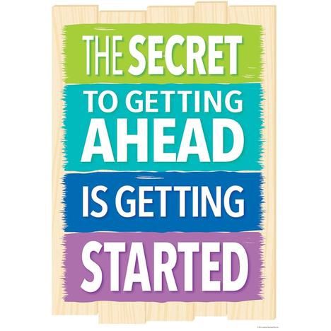 Poster Secret to Getting Ahead Inspire U