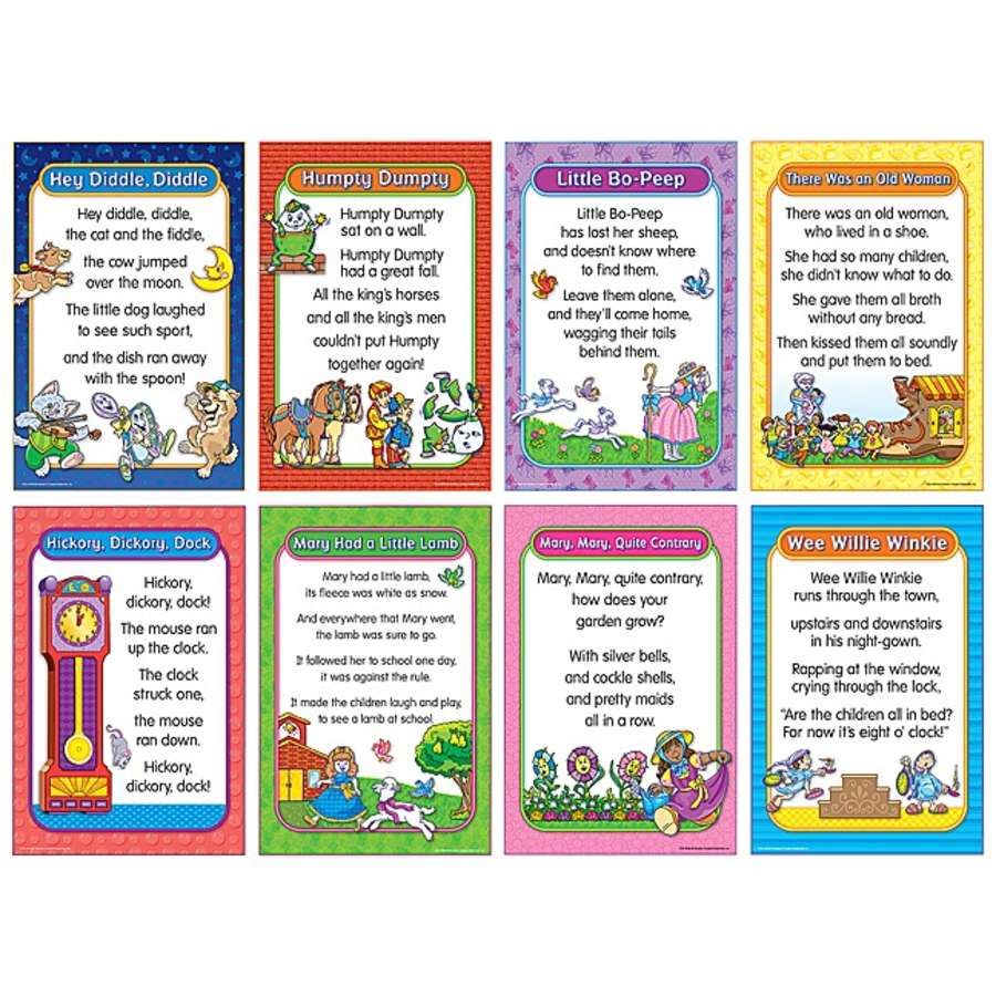 Nursery Rhymes Bulletin Board Set 1