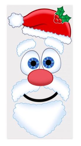 Santa Face Door Cover