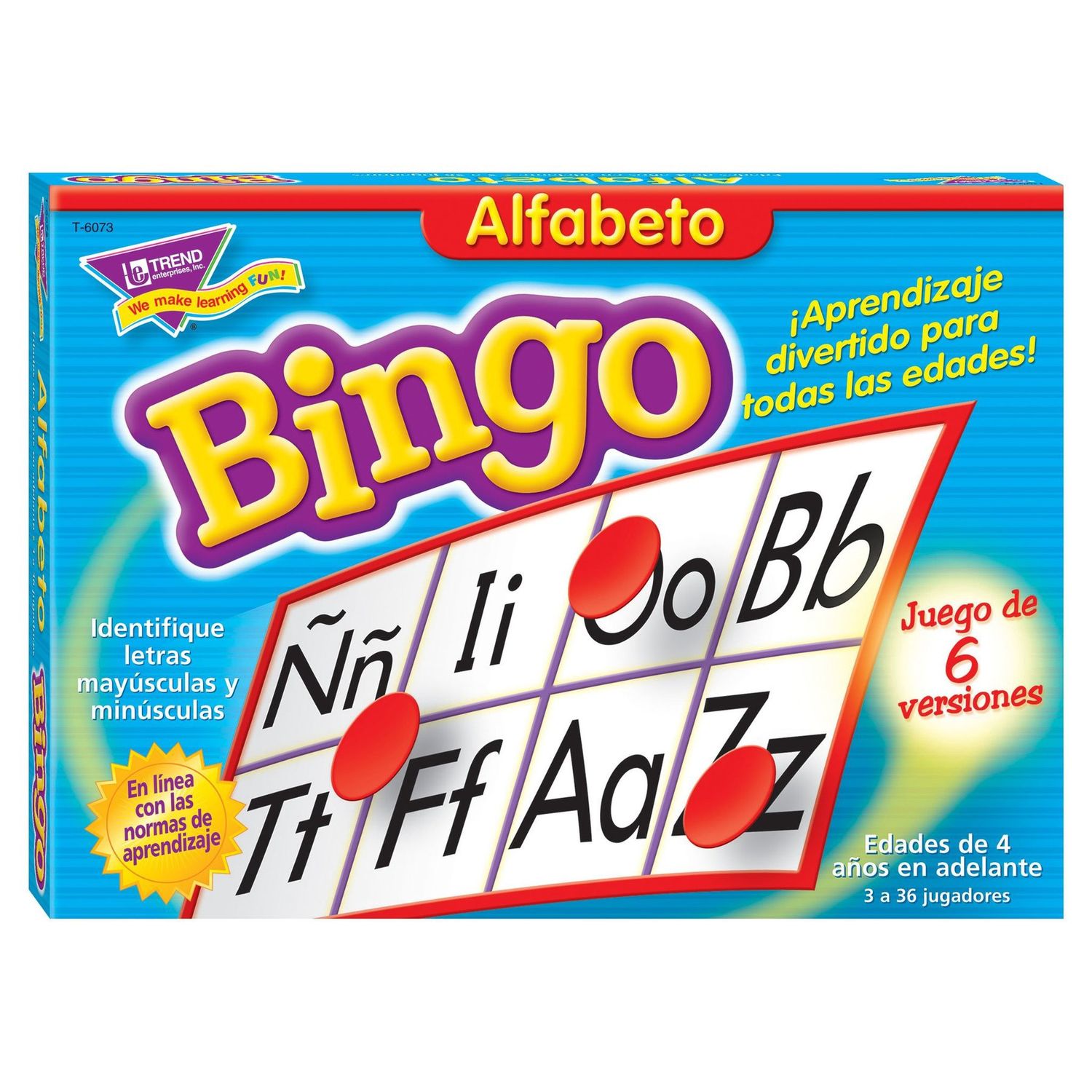 6073 (SP) Alfabeto Bingo Game