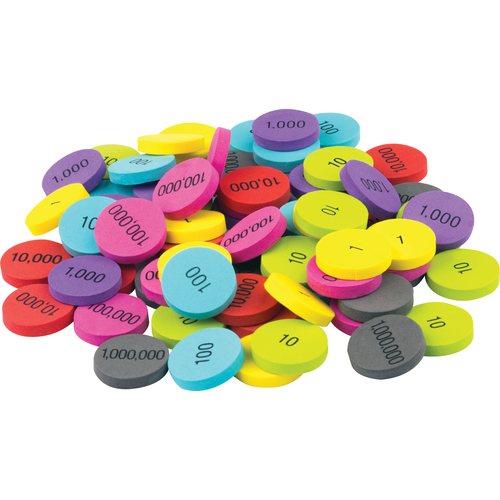 Foam Place Value Disks