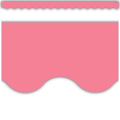 frLight Pink Scalloped Border Trim
