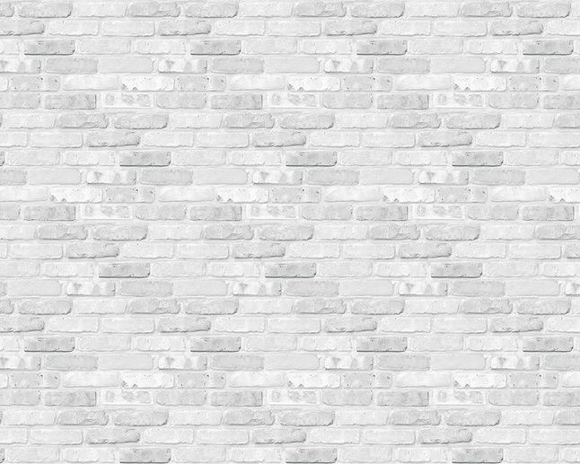 48 x 12 Fadeless White Brick Design Paper Roll