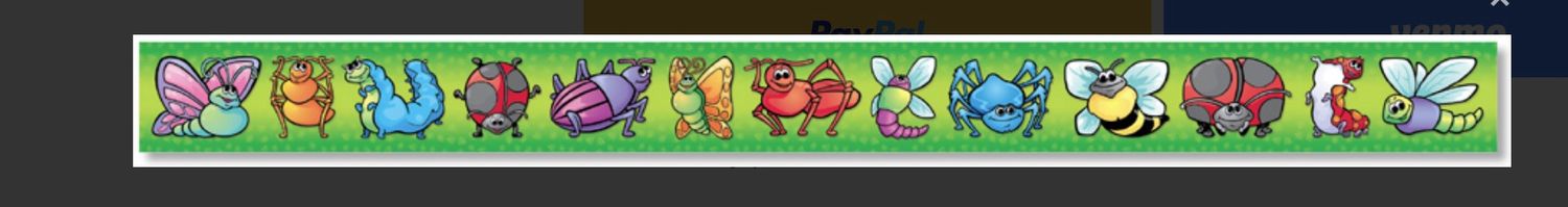 Bugs Border Trim