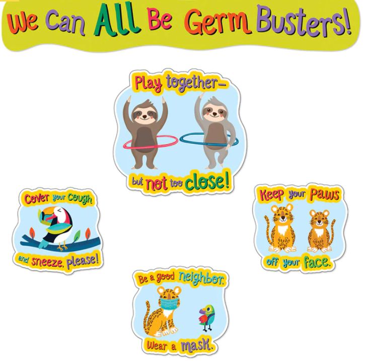Germ Busters Bulletin Board Set