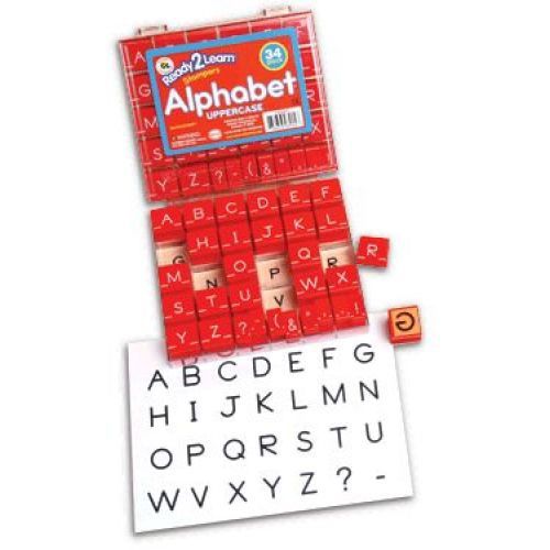 Uppercase Alphabet Stamp Set  ce