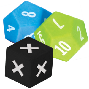 Multiplication Dice Set 3-Pack