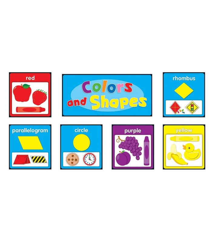 Colors &amp; Shapes Bulletin Board Set