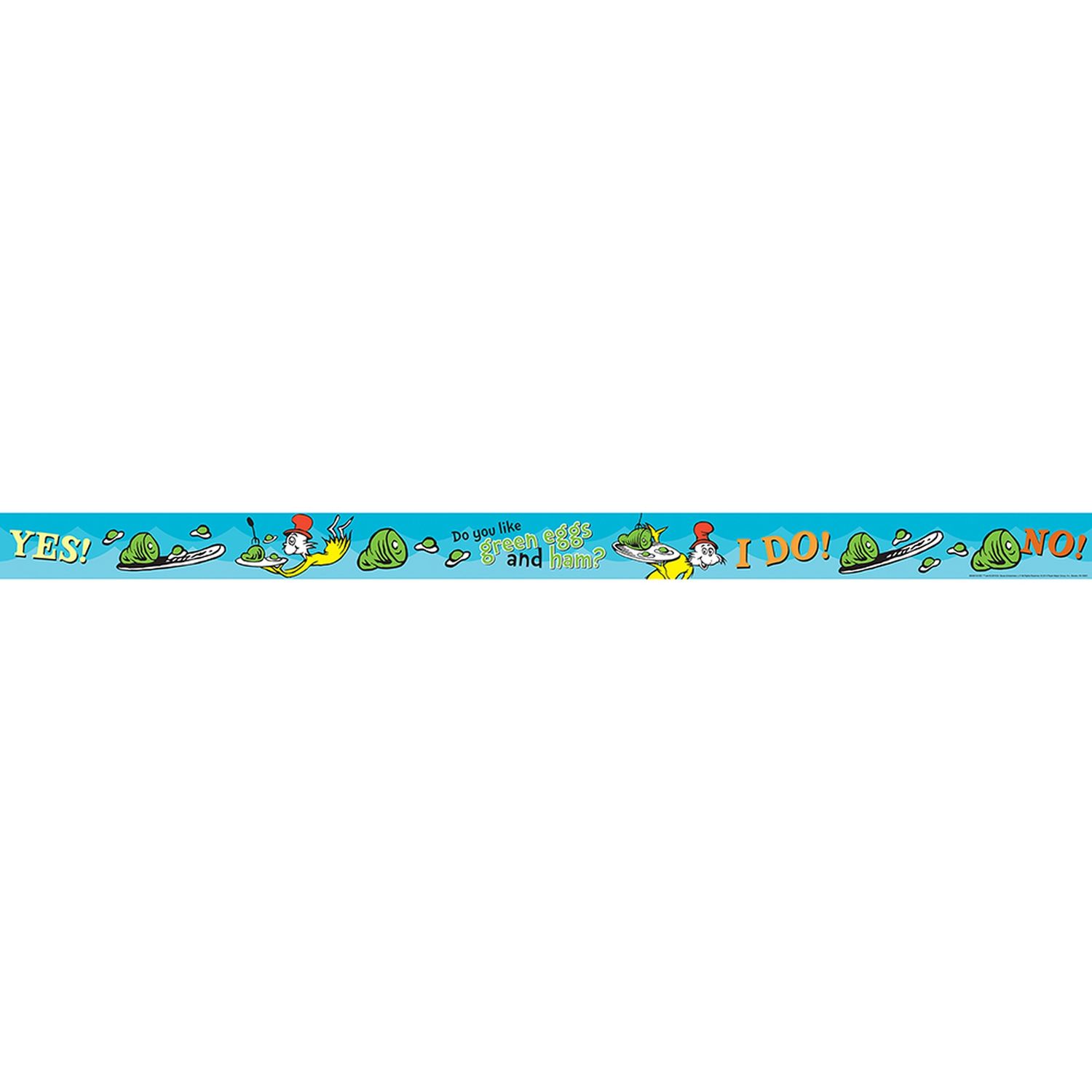 Deco Trim Dr. Seuss Green Eggs &amp; Ham