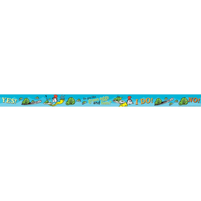 Deco Trim Dr. Seuss Green Eggs &amp; Ham