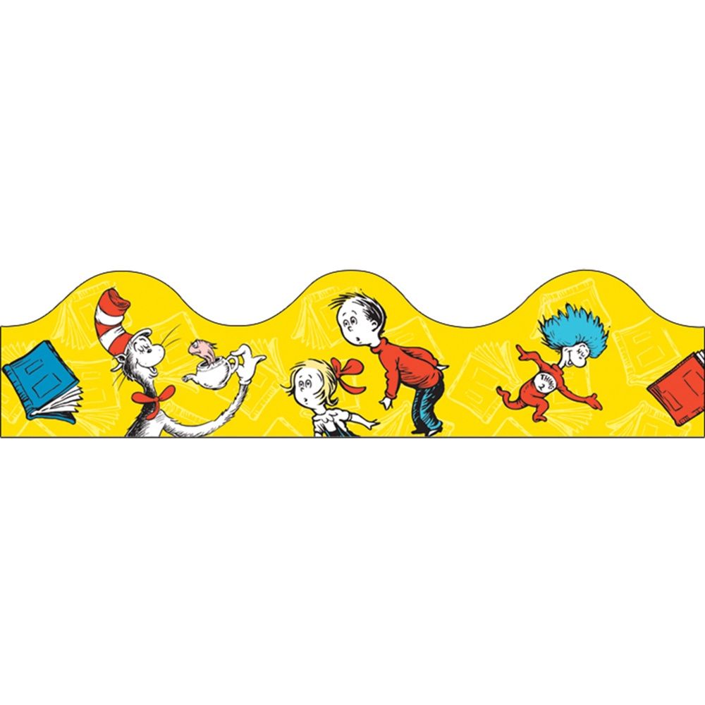 Cat in the Hat Yellow Deco Trim