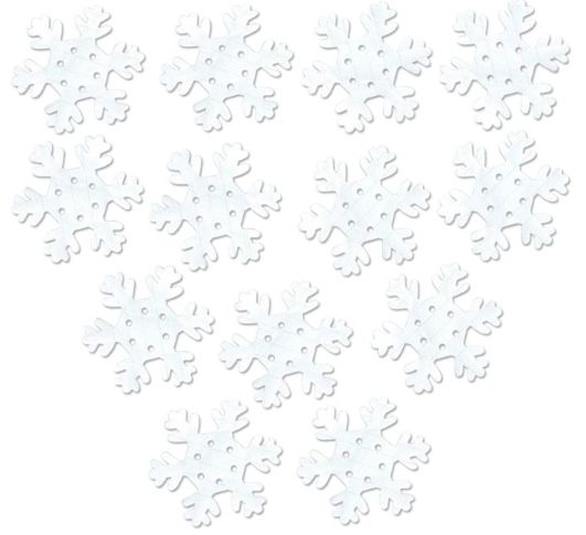 White Tissue Snowflakes