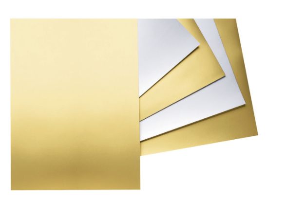 Gold Metallic Poster Board 22x28