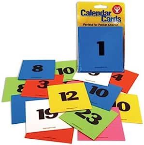 36 Calendar Cards - Electric Lime