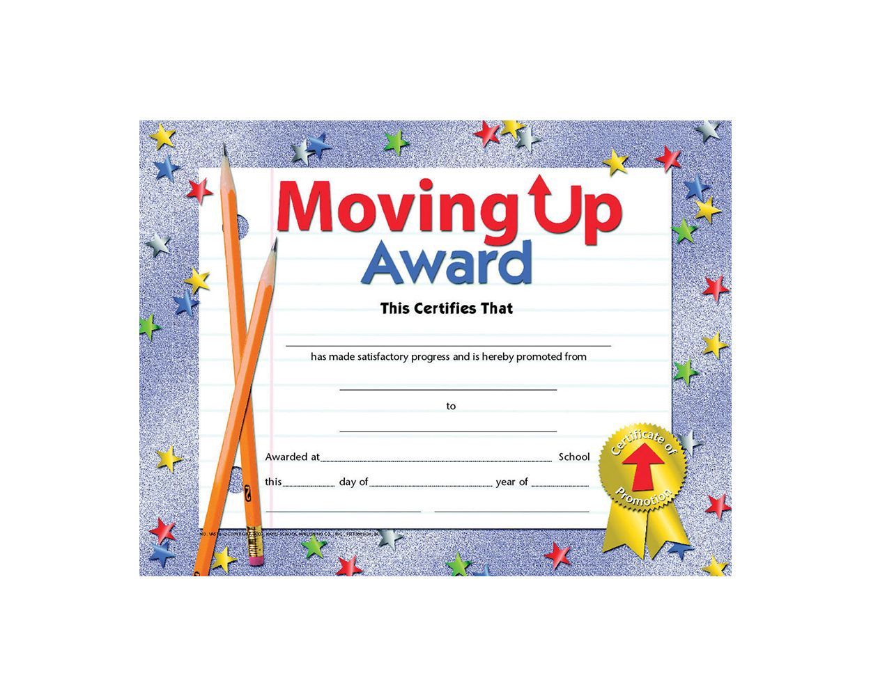 Moving Up Award Certificates (30) from Flipside