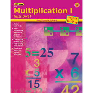 60137 Multiplication 1 Best Value Drill Book