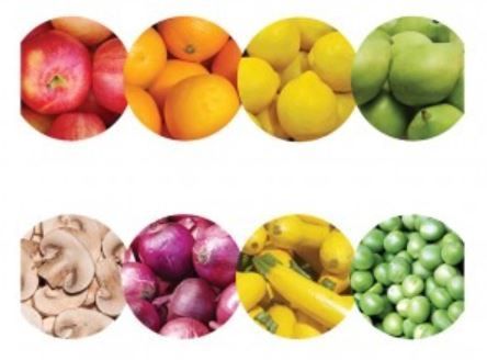 Fruits &amp; Veggies Border