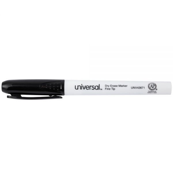 Dozen Dry Erase Markers Black