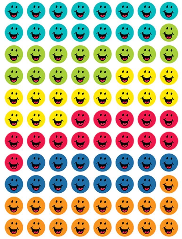 Bright Smiles Hot Spot Stickers