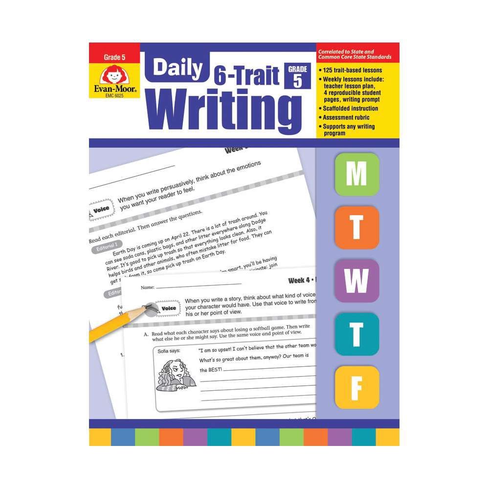 6025 (GR 5) Daily Writing 6-Trait