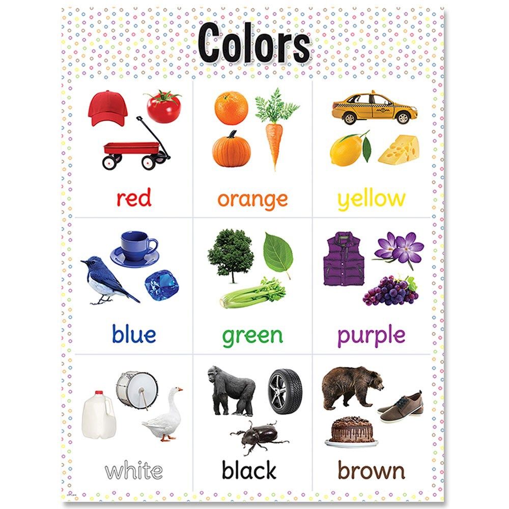 8611 Colors Chart