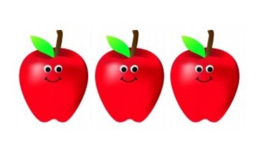 7&quot; Happy Apples Accents