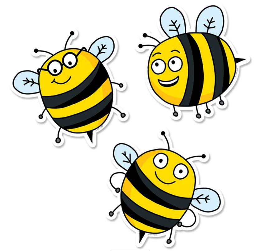 Bee 6&quot; Cut Outs So Much Pun!