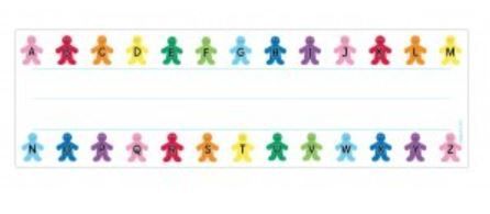 Alphabet Kids Name Plates 36 ct.