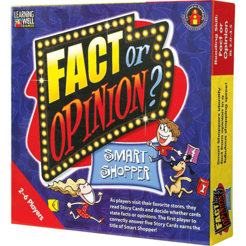 Fact or Opinion Game Red Level