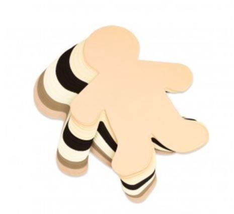 Multicultural People Cut-Outs 6&quot; (24 shapes)