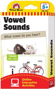 Vowel Sounds Flash Cards Grades K+