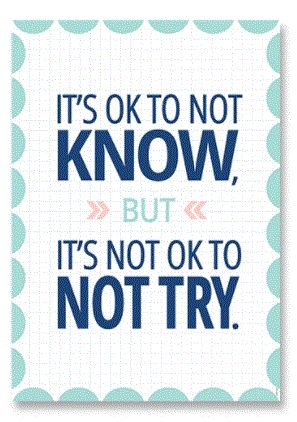 Calm &amp; Cool It&#39;s OK To Not Know... Chart