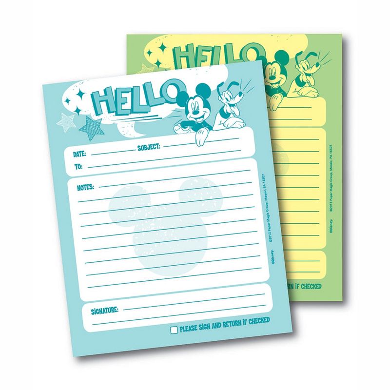 Mickey Hello Duplicate Notes