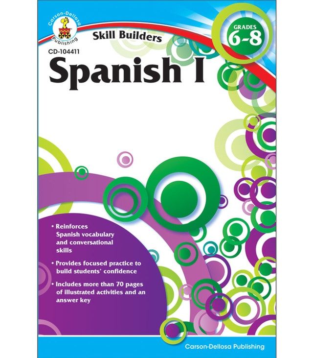 Gr 6-8 Spanish I Workbook
