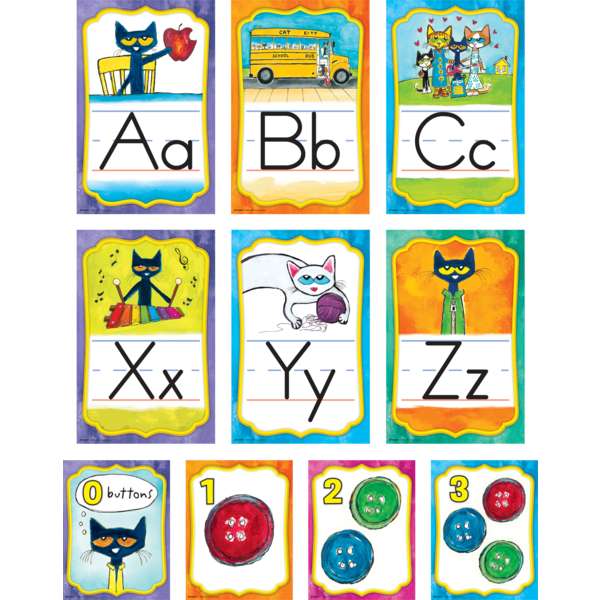 Pete the Cat Alphabet BBS