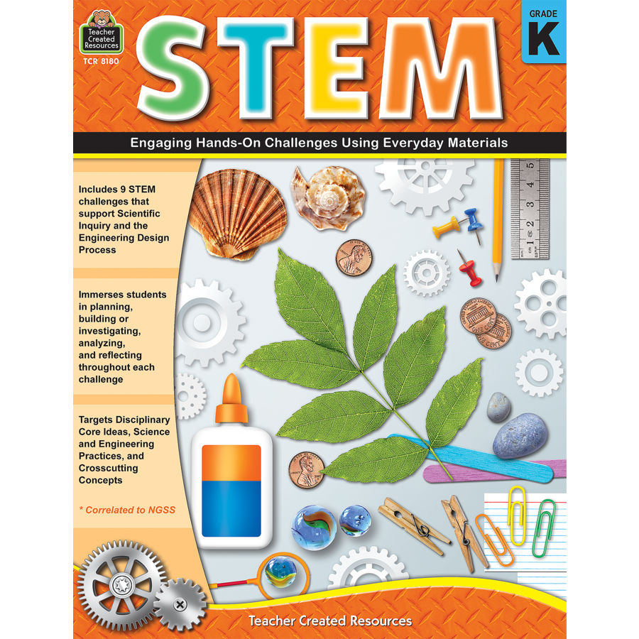 STEM: Engaging Hands-On Challenges Using Everyday Materials (Gr. K)