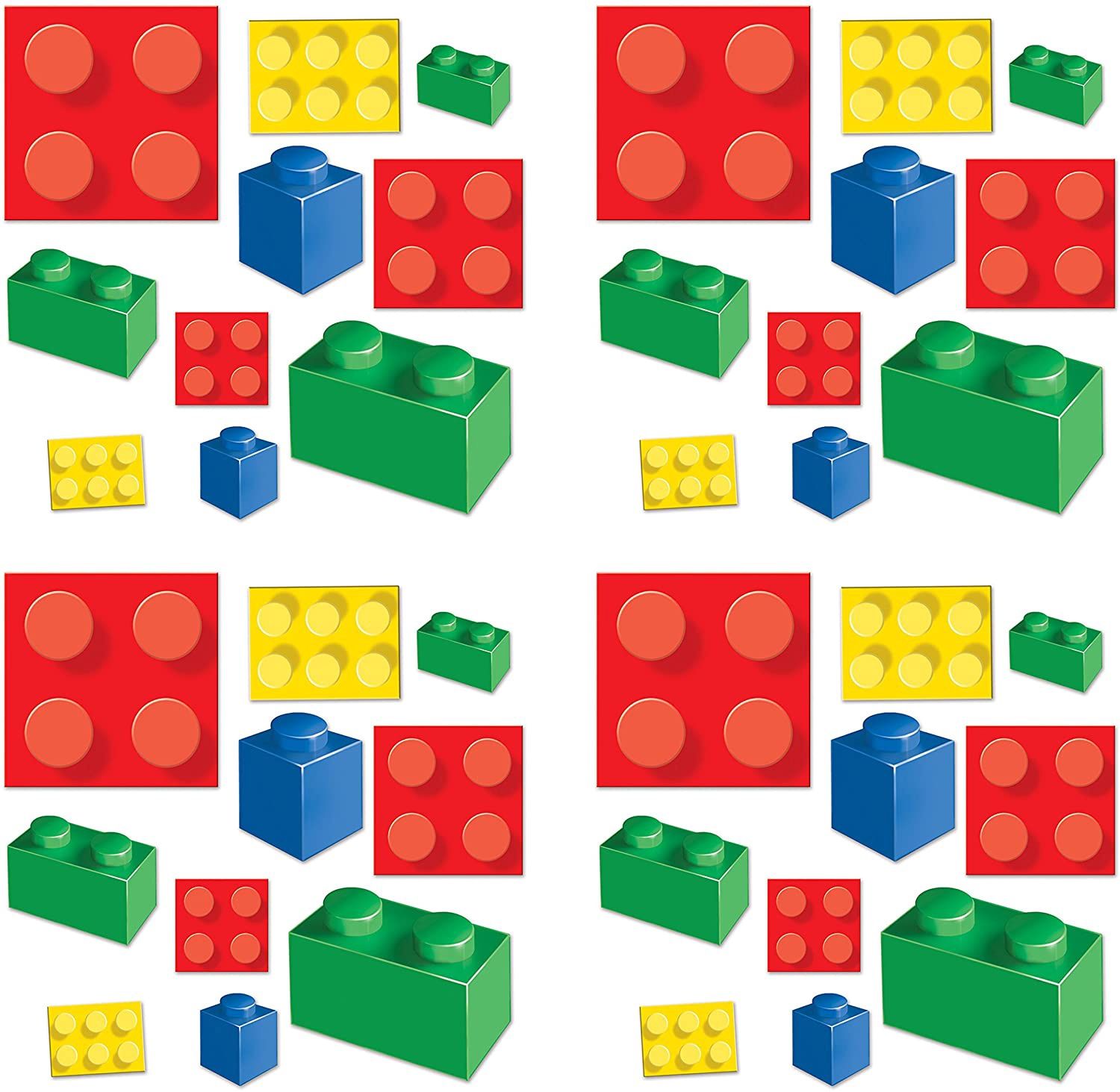 Lego Building Blocks Cut Outs