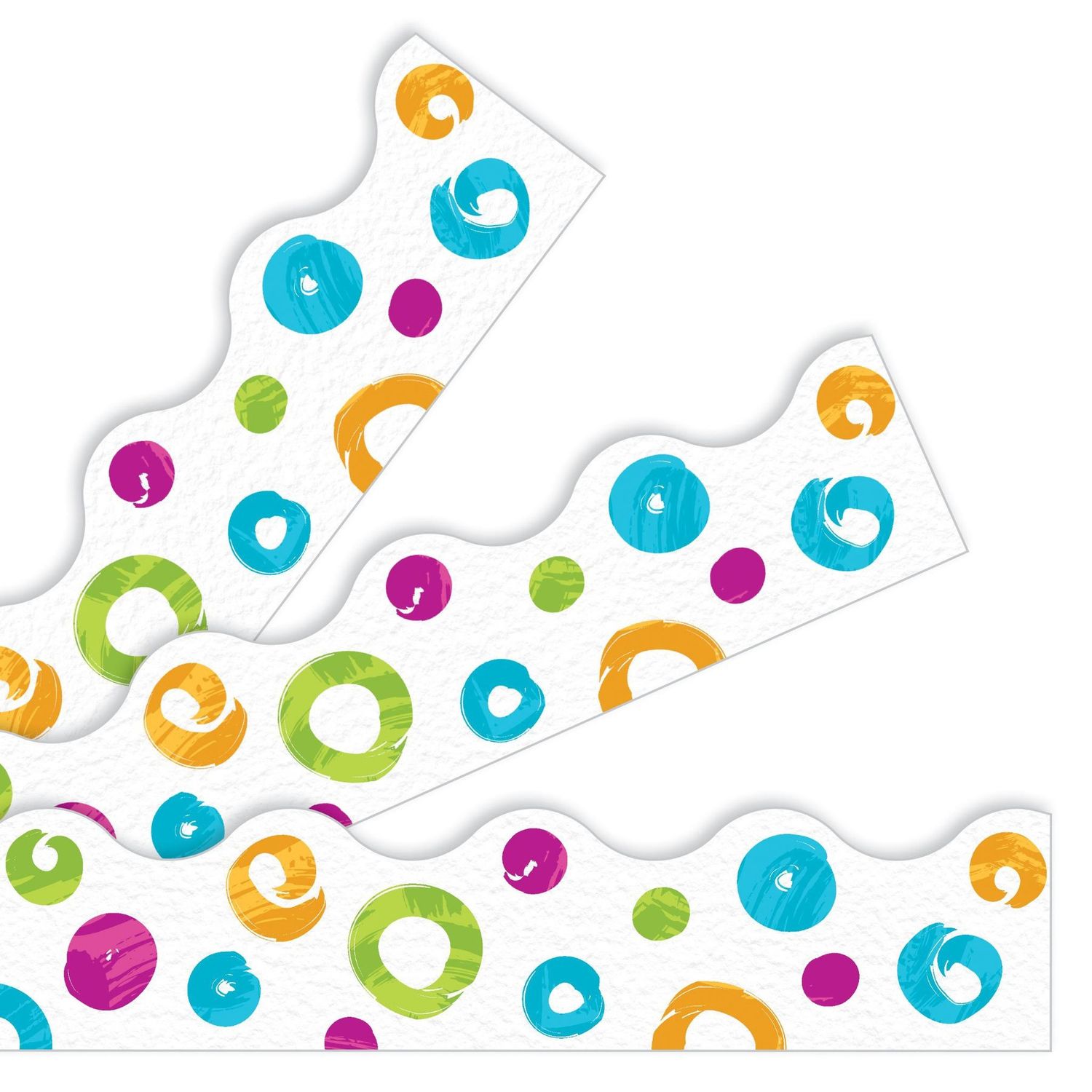 Color Harmony Swirl Dots Terrific Trimmers
