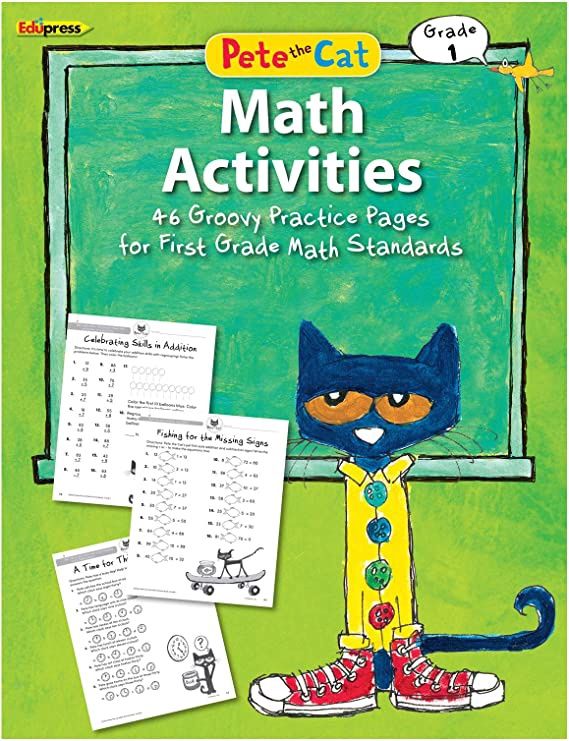 GR 1 Math Pete the Cat Workbook
