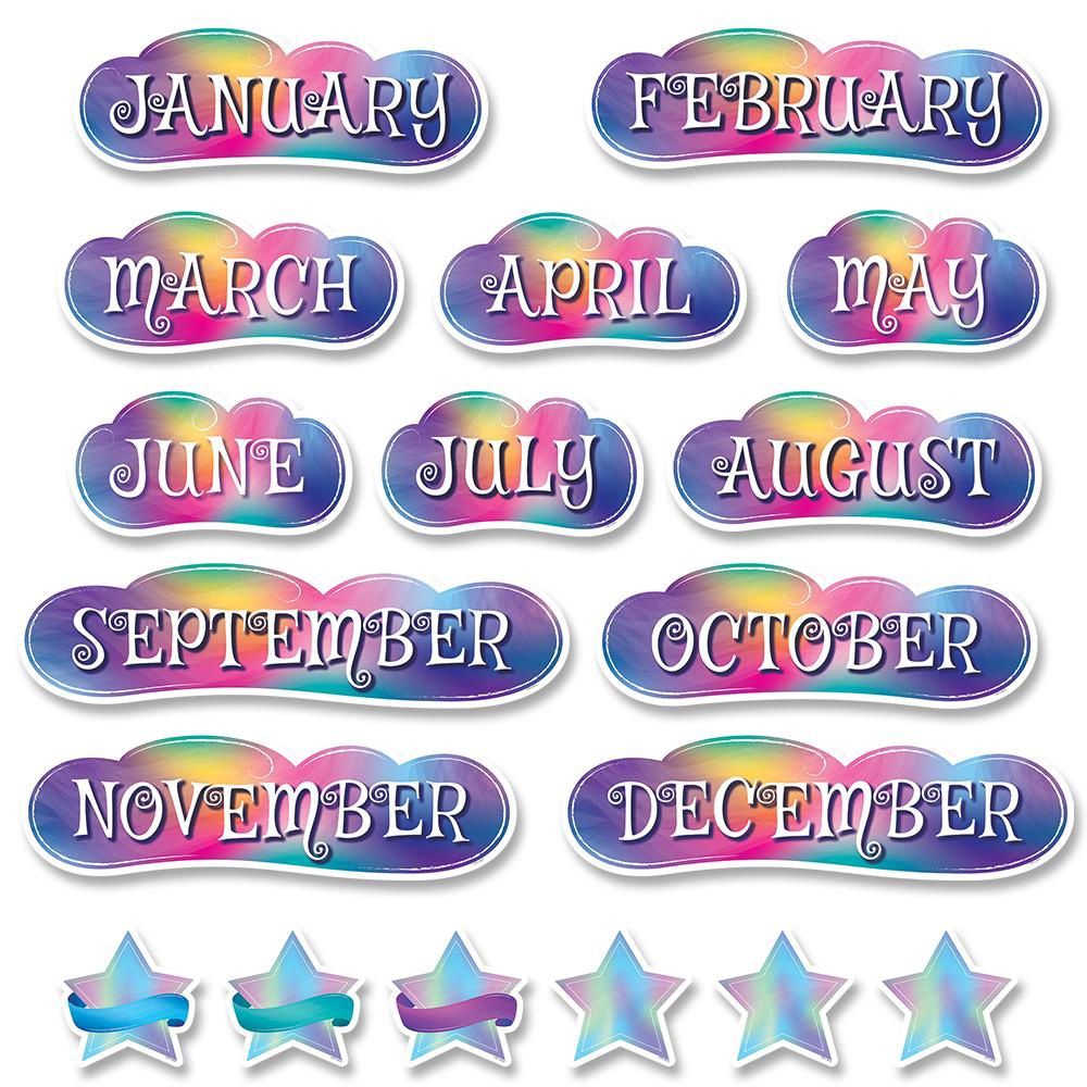 Mystical Magical Months of the Year Mini Bulletin Board