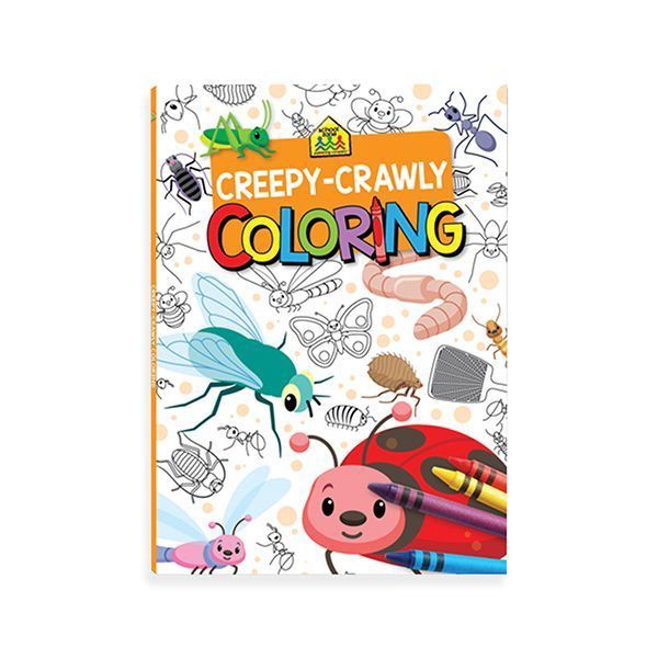 Creepy-Crawly Coloring Book