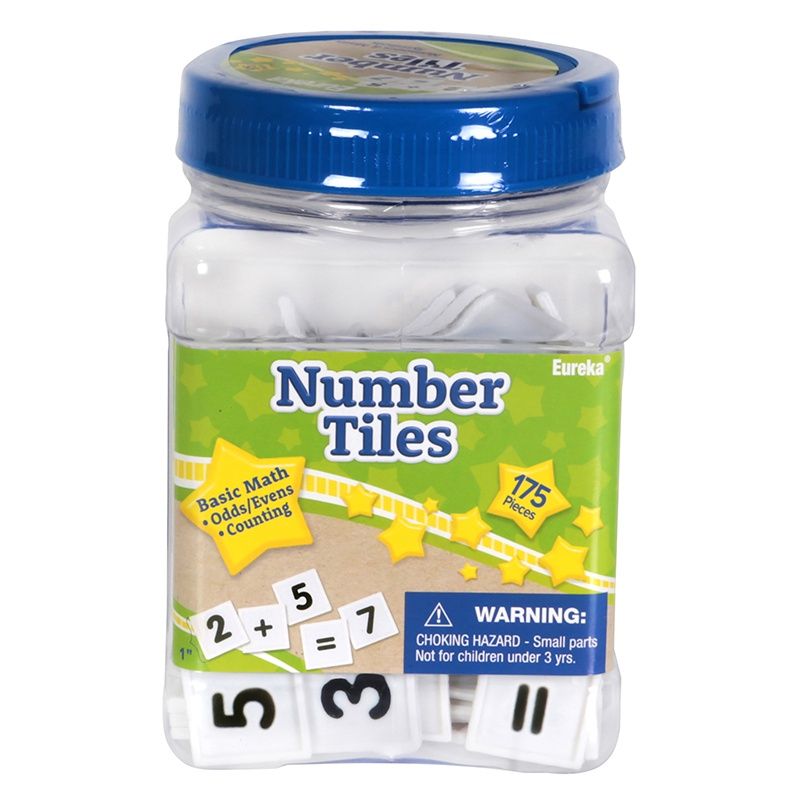 Number Tiles Tub