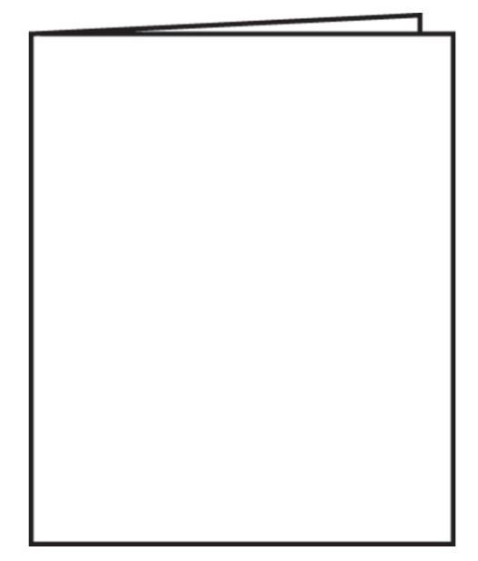 White Blank Book